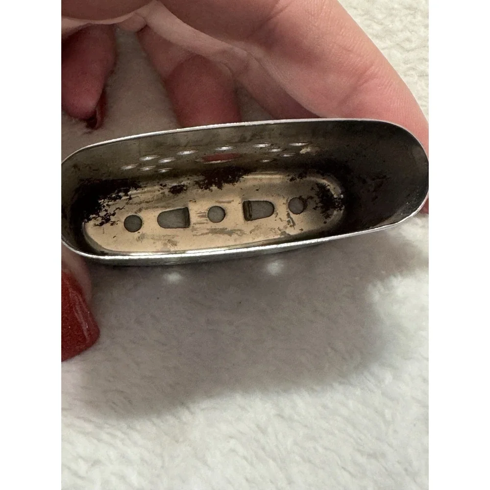 Vintage Jon-e‎ Aladdin Hand Warmer Chrome Pocket Heater Pat 1960 Camping Hunting